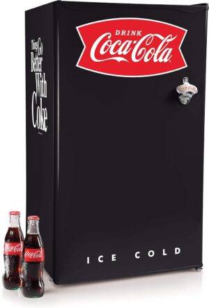 coca cola mini fridge