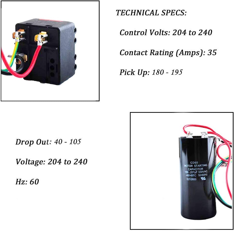 CSR-U2 Hard Start kit for 3.5 to 5 Ton Units, HVAC Hard Start Kit for Air Conditioner, AC - Image 5