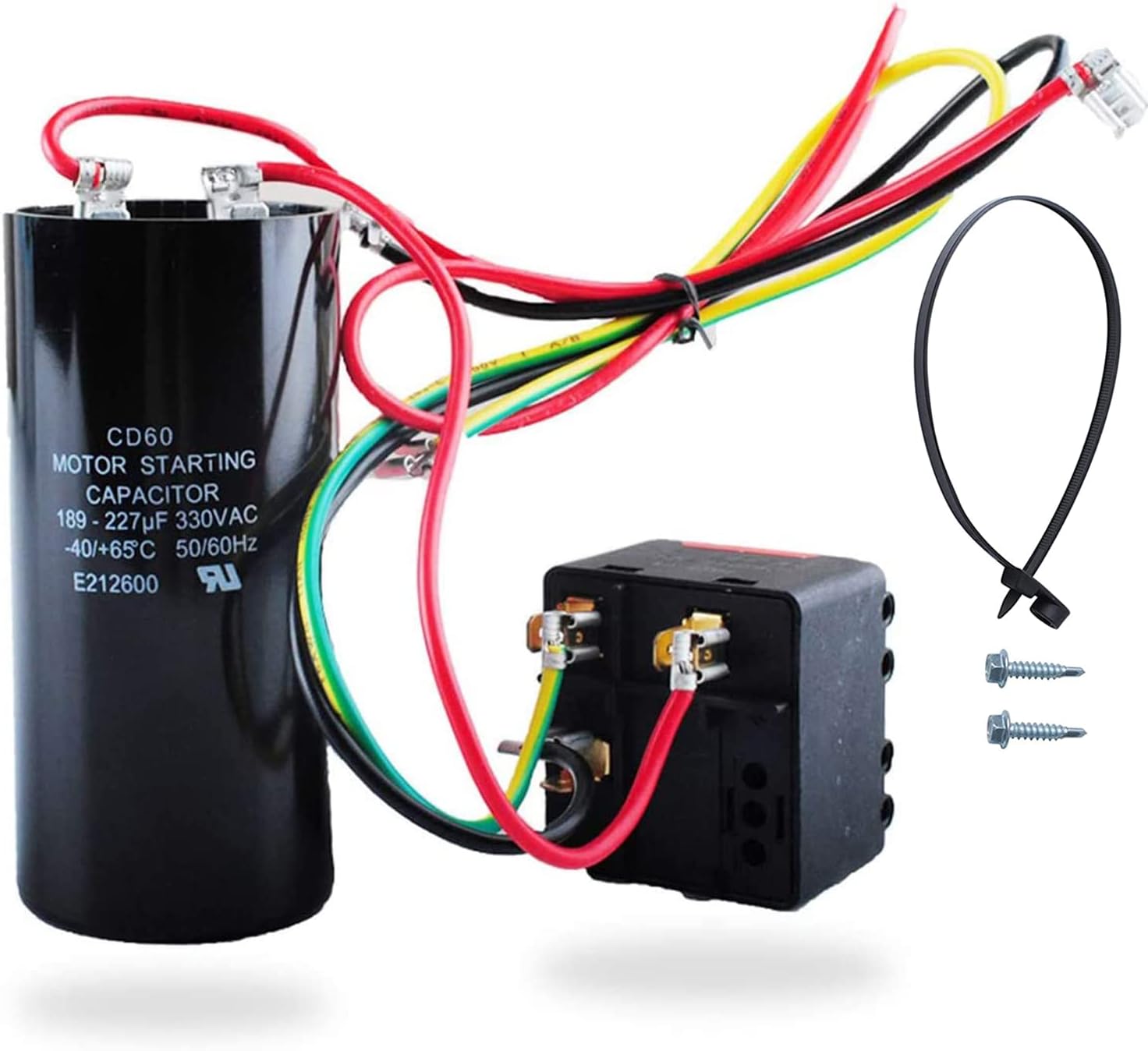 CSR-U2 Hard Start kit for 3.5 to 5 Ton Units, HVAC Hard Start Kit for Air Conditioner, AC
