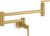 Kohler K-35745-2MB Wall Mount Contemporary Style Pot Filler, Vibrant Brushed Moderne Brass