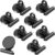 8Pack Strong Fridge Magnets Magnetic Clips Bulldog Clips Heavy Duty Magnetic Clips Perfect for Refrigerator Whiteboard Magnets Photo Displays Home School Use Heavy Duty Magnetic Clips (Black)