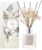 Airkeep Reed Diffuser Set,3.38 fl oz (100 ml) – Clean Linen Oil Diffusers with 8 Reed Sticks,Home Fragrance Reed Diffuser for Bathroom Shelf Decor