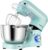 Aucma Stand Mixer,6.5-QT 660W 6-Speed Tilt-Head Food Mixer, Kitchen Electric Mixer with Dough Hook, Wire Whip & Beater (6.5QT, Blue)