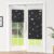 LazBlinds 100% Blackout Door Curtain, No Tools No Drill Cordless Blinds for Windows, Thermal Insulated UV Protection Privacy Window Curtains for French Door Front Door(26”W x 68”H, Stars, 1 Panel)