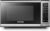 BLACK+DECKER EM720CB7 Digital Microwave Oven with Turntable Push-Button Door, Child Safety Lock, 700W, Stainless Steel, 0.7 Cu.ft