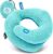 BCOZZY Kids Travel Neck Pillow (3-7 Y/O)- Patented Soft Toddler Pillow for Head & Chin Support in Car Seat, Airplane, and Road Trip Sleeping. Adjustable Size. Washable. Carry Bag. Small, Light Blue